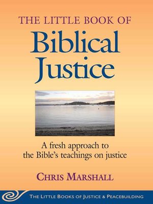 cover image of Little Book of Biblical Justice